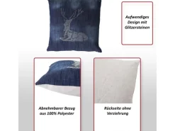MCW Deko-Kissen Hirsch