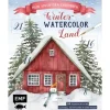 Mein Adventskalender-Buch: Winter-Watercolor-Land
