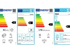 Menke Küchenzeile Premium 280 cm Weiß Hochglanz-Sonoma Eiche Nachbildung