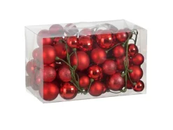 Mica Decorations Girlande 180 cm Rot