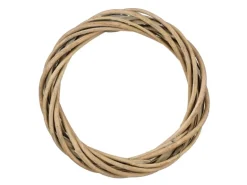 Mica Decorations Kranz Weide 4 cm x Ø 20 cm Hellbraun