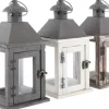 Mica Decorations Laterne 30,5 cm x 15 cm x 15 cm Farbenauswahl