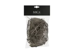 Mica Decorations Raffiabast 25 g x 1.300 cm Grau