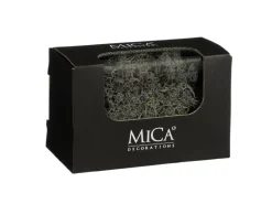 Mica Decorations Rentiermoos 14,5 cm x 8 cm x 9,5 cm Grau