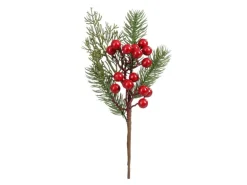 Mica Decorations Stecker Beeren Rot 25 cm