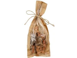 Mica Decorations Sterne Kokosnuss Basteldekoration 30 g Naturbraun