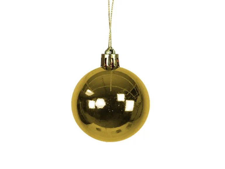Mojawo 30tlg Christbaumkugeln Weihnachtskugeln Schmuckkugeln Baumschmuck Gold 4 5 6 7cm