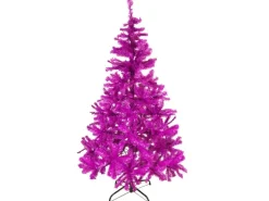 Mojawo Weihnachtsbaum Künstlicher Tannenbaum Lila Pink 180 cm Christbaum inkl Ständer