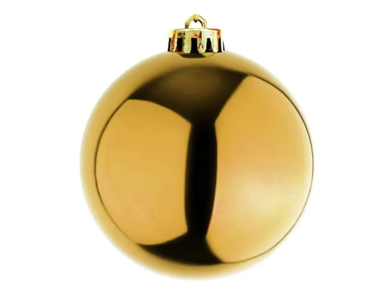 Mojawo XXL Christbaumkugeln Weihnachtsbaumkugeln Dekokugel Baumschmuck Gold 20cm