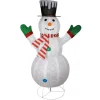 Mojawo XXL LED Schneemann Figur Weihnachtsmann 180CM 200 LEDs IP 44 Innen und Außen