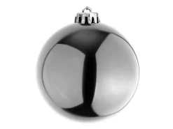 Mojawo XXXL Christbaumkugeln Weihnachtsbaumkugeln Dekokugel Baumschmuck Silber  25cm