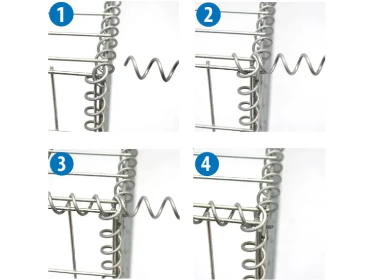 Niederberg Metall Gabione 100 x 30 x 30 cm - Maschenweite 5 x 10 cm