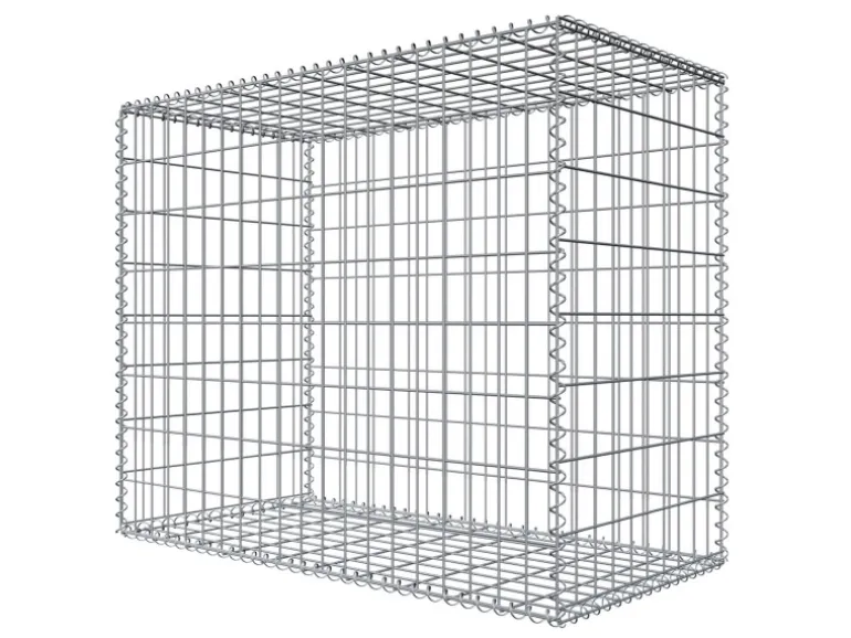 Niederberg Metall Gabione 80 x 100 x 50 cm - Maschenweite 5 x 10 cm