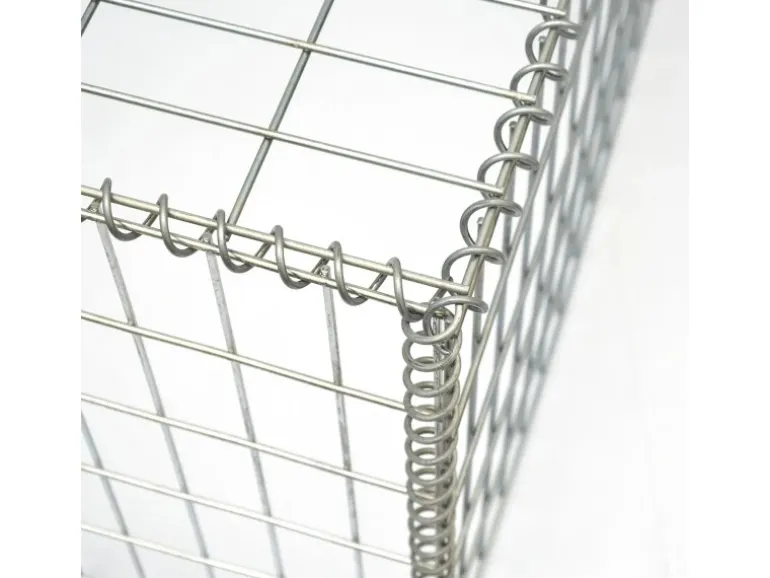 Niederberg Metall Gabione 80 x 100 x 50 cm - Maschenweite 5 x 10 cm