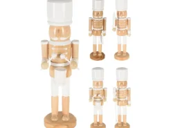 Nussknacker 4-fach Sortiert 25 cm Natur