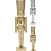 Nussknacker Figur 24 cm groß in Gold oder Silber