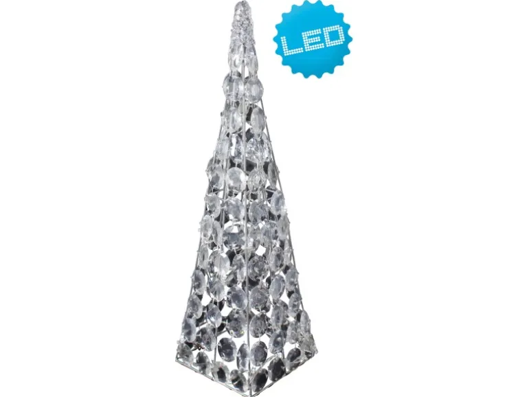 Näve LED Weihnachtsdeko Pyramide Acryl