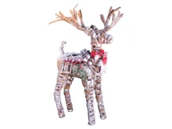 Näve LED Weihnachtsdeko Rentier Natur