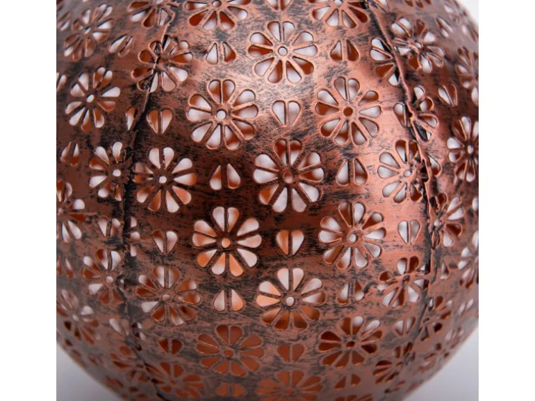 Näve LED-Deko-Solarleuchte Bronze 2er-Set 18 cm