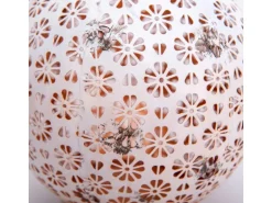 Näve LED-Deko-Solarleuchte Weiß 18 cm 2er-Set