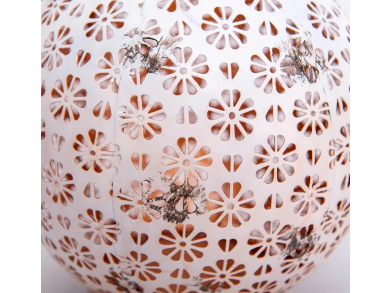 Näve LED-Deko-Solarleuchte Weiß 18 cm 2er-Set