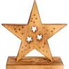 Näve LED-Holzstern 29 cm