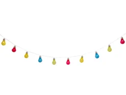 Näve LED-Lichterkette Solar außen IP44 Bunt 3,6 m