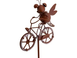 Näve LED-Solar-Erdspieß Braun IP44 88 cm