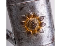 Näve LED-Solar-Erdspieß Gießkanne 110 cm verzinkt