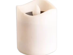 Näve LED-Solarkerzen Lichtfarbe Orange mit Flammeneffekt 4er-Set 6 cm