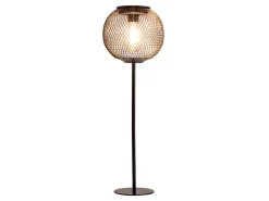 Näve LED-Solarleuchte Geli Schwarz Ø 15,5 cm x 46,5 cm