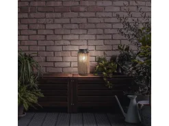 Näve LED-Solarleuchte Korbinian Ø 13 cm x 29 cm