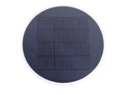 Näve LED-Solar-Tischleuchte Ada Schwarz Ø 16 cm x 22,5 cm