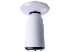 Näve LED-Solar-Tischleuchte Ada Weiß Ø 16 cm x 22,5 cm