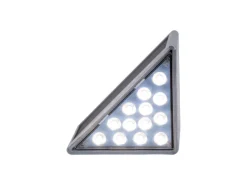 Näve LED-Solar-Treppen-Leuchte Scala Grau 6,2 cm x 11 cm x 5,2 cm 2er-Set