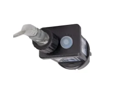 Näve Outdoor 9er-LED Weihnachtslichterkette 3D-Sterne Orange