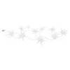 Näve Outdoor 10er-LED Weihnachtslichterkette 3D-Sterne Batteriebetrieben