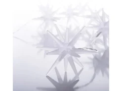 Näve Outdoor 10er-LED Weihnachtslichterkette 3D-Sterne Batteriebetrieben