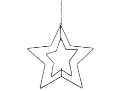 Näve Outdoor LED Weihnachtsdeko Fensterstern Schwarz
