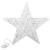 Näve Outdoor LED Weihnachtsdeko Stern Weiß 50 cm
