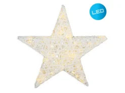 Näve Outdoor LED Weihnachtsdeko Stern Weiß 50 cm