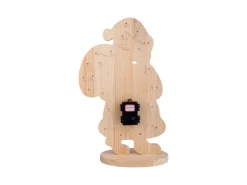 Näve Outdoor LED Weihnachtsdeko Holz Santa 49 cm