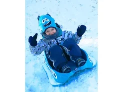 Ondis24 Bob Kinderschlitten mit Lehne Schlitten