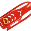 Ondis24 Kinderschlitten Rennrodel Bob Bullet mit Metallkufen Rot