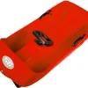 Ondis24 Schlitten Super Bob Rot 1 Sitz Lenkschlitten