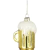 Ornament Bier Gold 5,5 x 4,5 x 7,5 cm