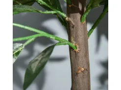 Outsunny Künstliche Pflanze Kunststoff Zement  Ø16 x 90H cm