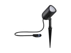 Paulmann LED Gartenspot Plug & Shine Shira Zigbee 3.0 IP65 RGBW+ 6,5 W Anthrazit