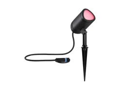 Paulmann LED Gartenspot Plug & Shine Shira Zigbee 3.0 IP65 RGBW+ 6,5 W Anthrazit