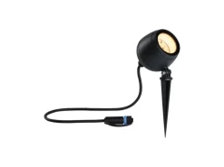 Paulmann LED-Gartenspot Plug & Shine Kikolo Zigbee 3.0 RGBW+ 660 lm Anthrazit